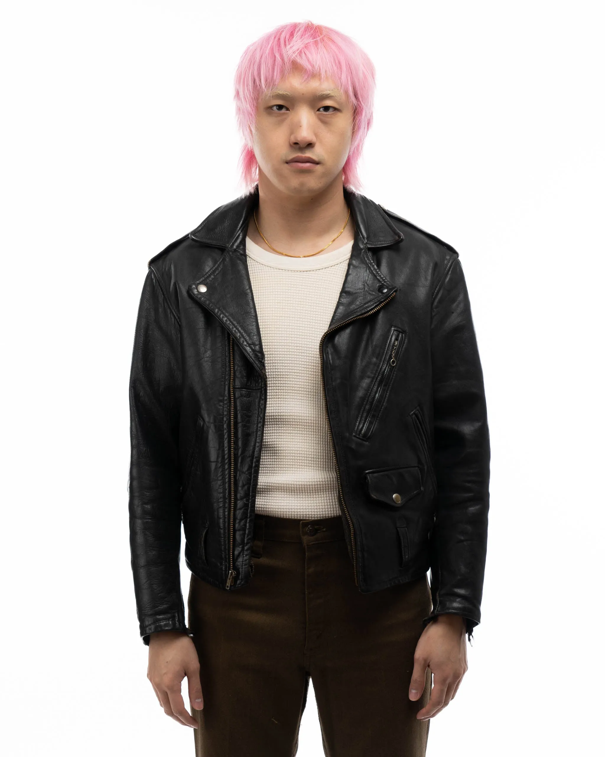 50’s Horsehide Leather Jacket - Medium