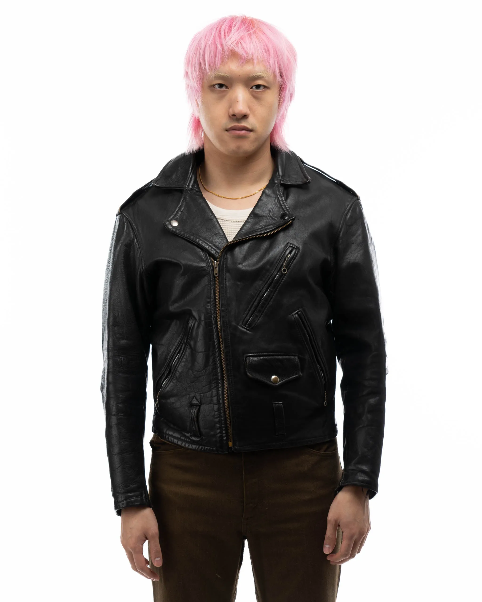 50’s Horsehide Leather Jacket - Medium