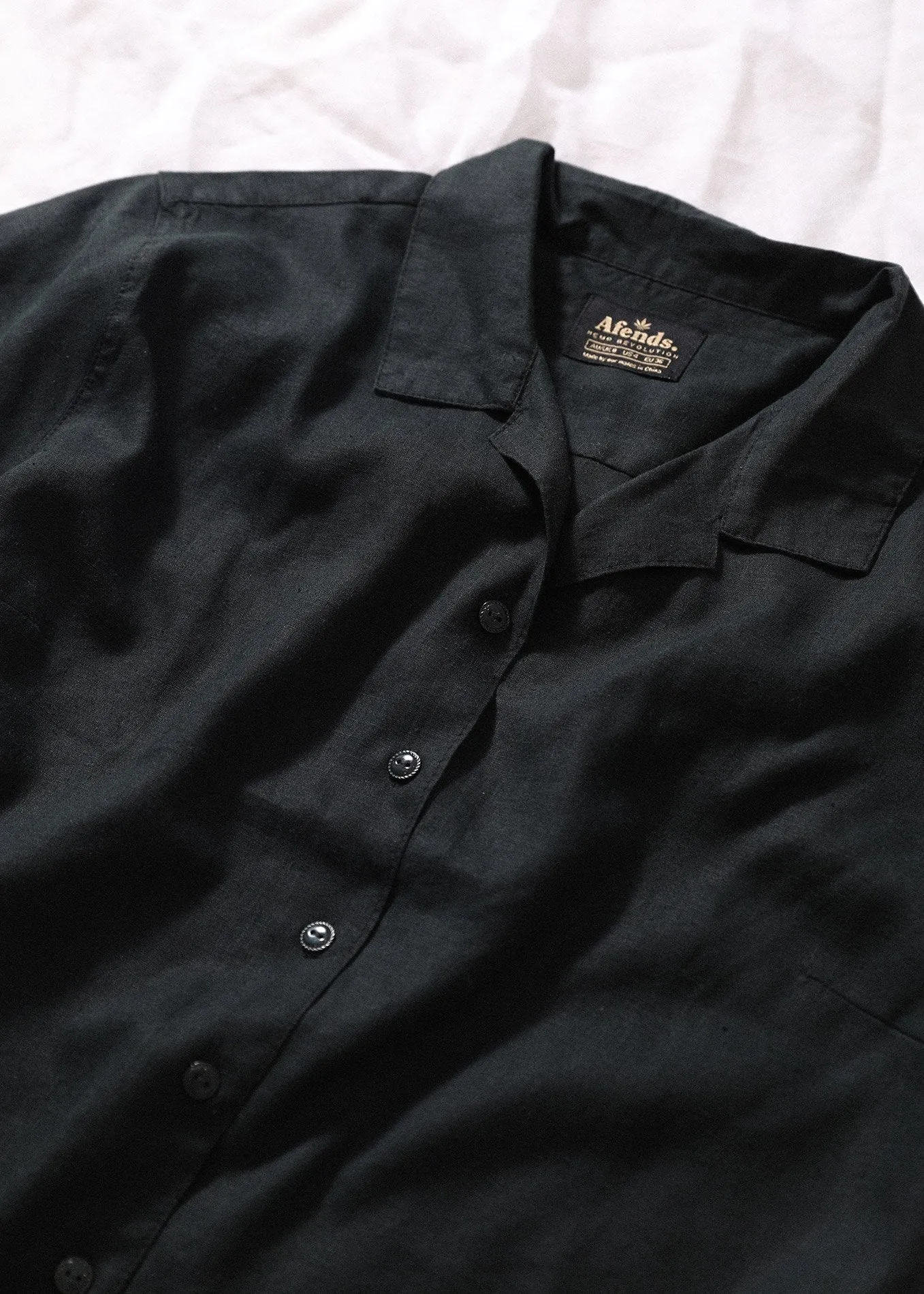 Afends Womens Mood - Hemp Short Sleeve Shirt