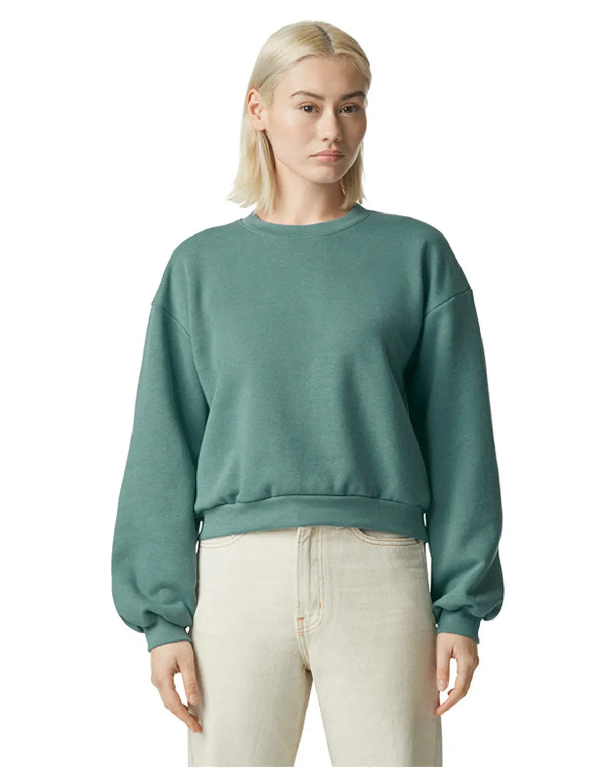 American Apparel Ladies' ReFlex Fleece Crewneck Sweatshirt