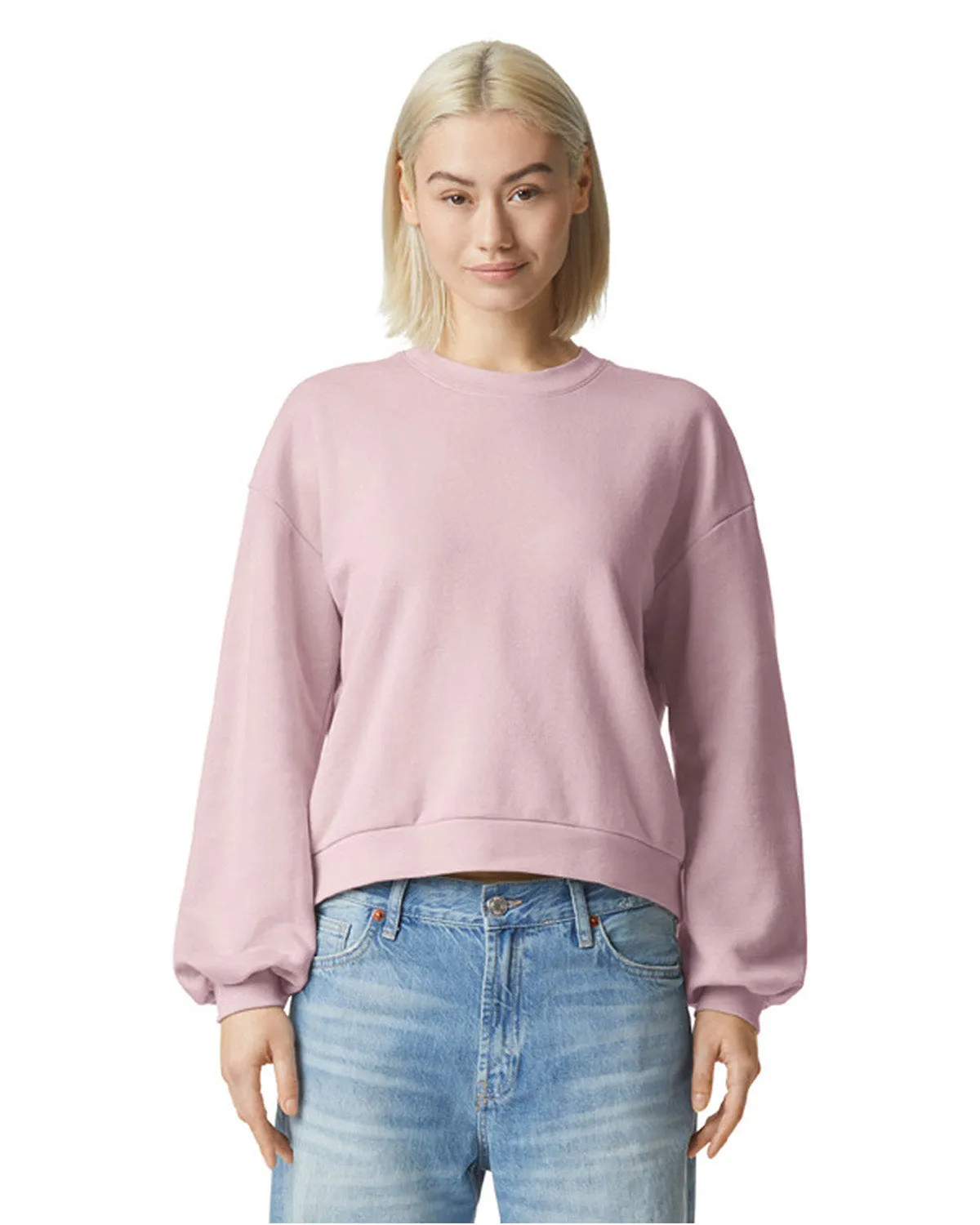American Apparel Ladies' ReFlex Fleece Crewneck Sweatshirt