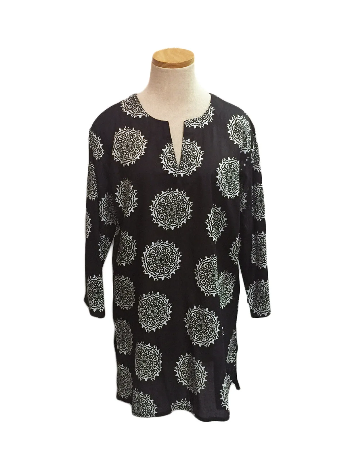 Black Morocan KikiSol Tunic