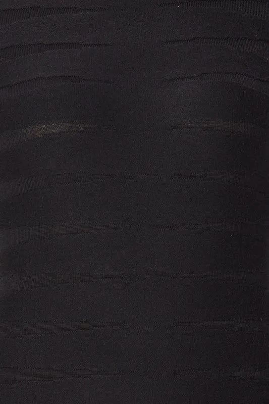 Brynn Long Sleeve Knit Bodycon Mini Dress