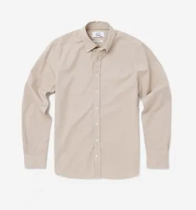 Button Down Garment Dyed Shirt Humus