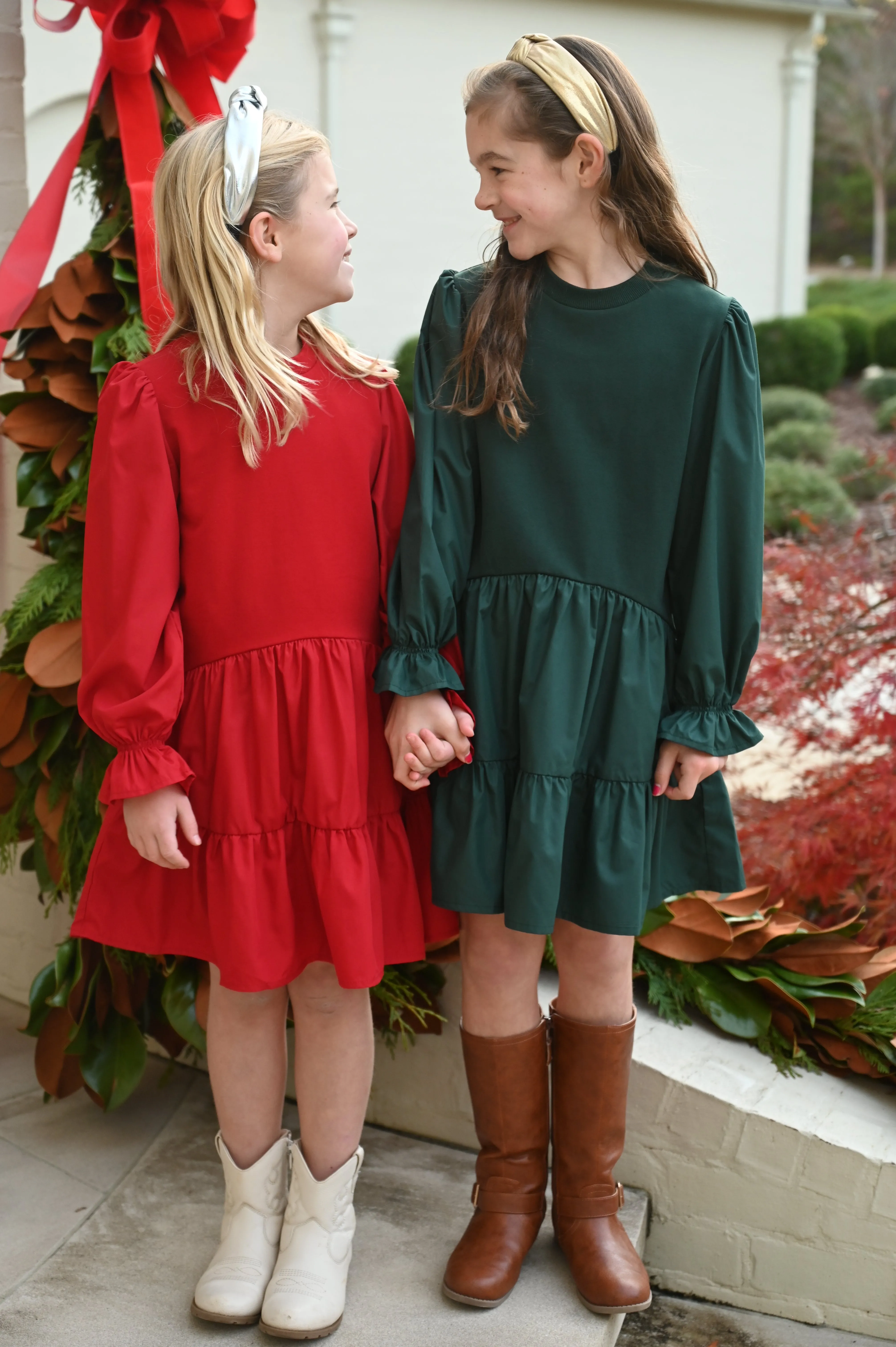 Cece Dress- Hunter Green