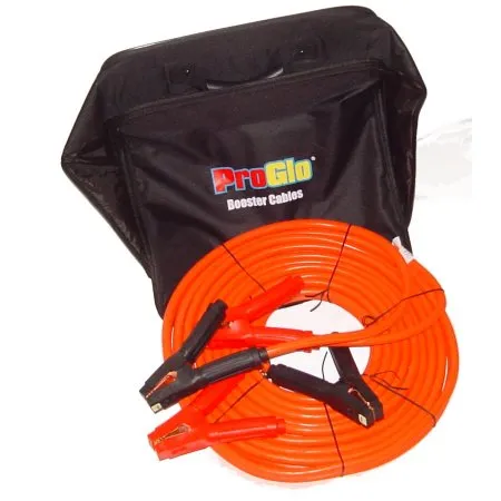 Century Pro Glo 1 Gauge 30' Booster Cables, D1110130OR