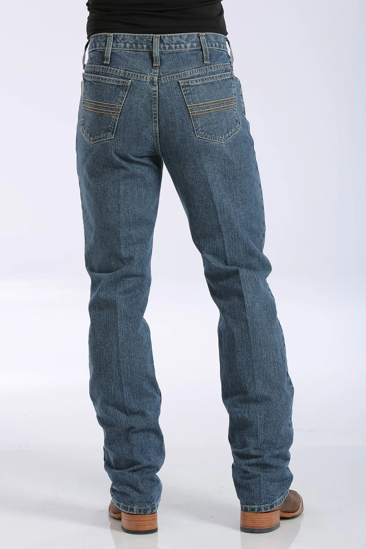 'Cinch' Men's Silver Label Slim Fit - Medium Stonewash
