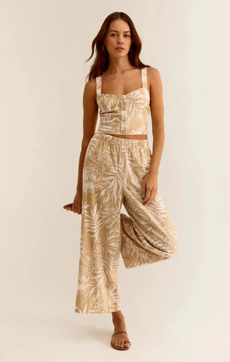 Crawford Linen Palm Tank