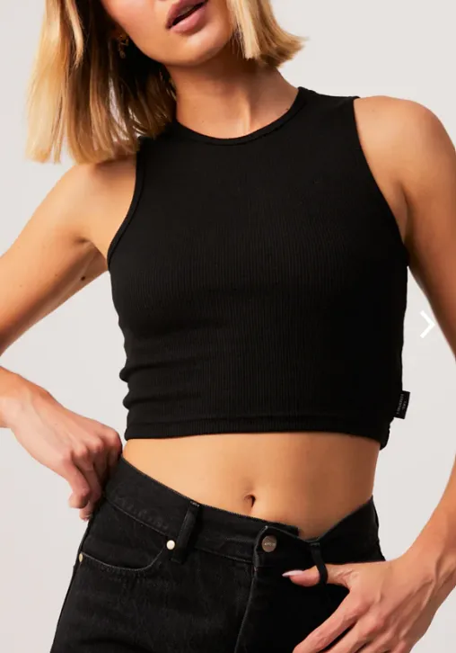 DALSTON HEMP RIBBED TANK