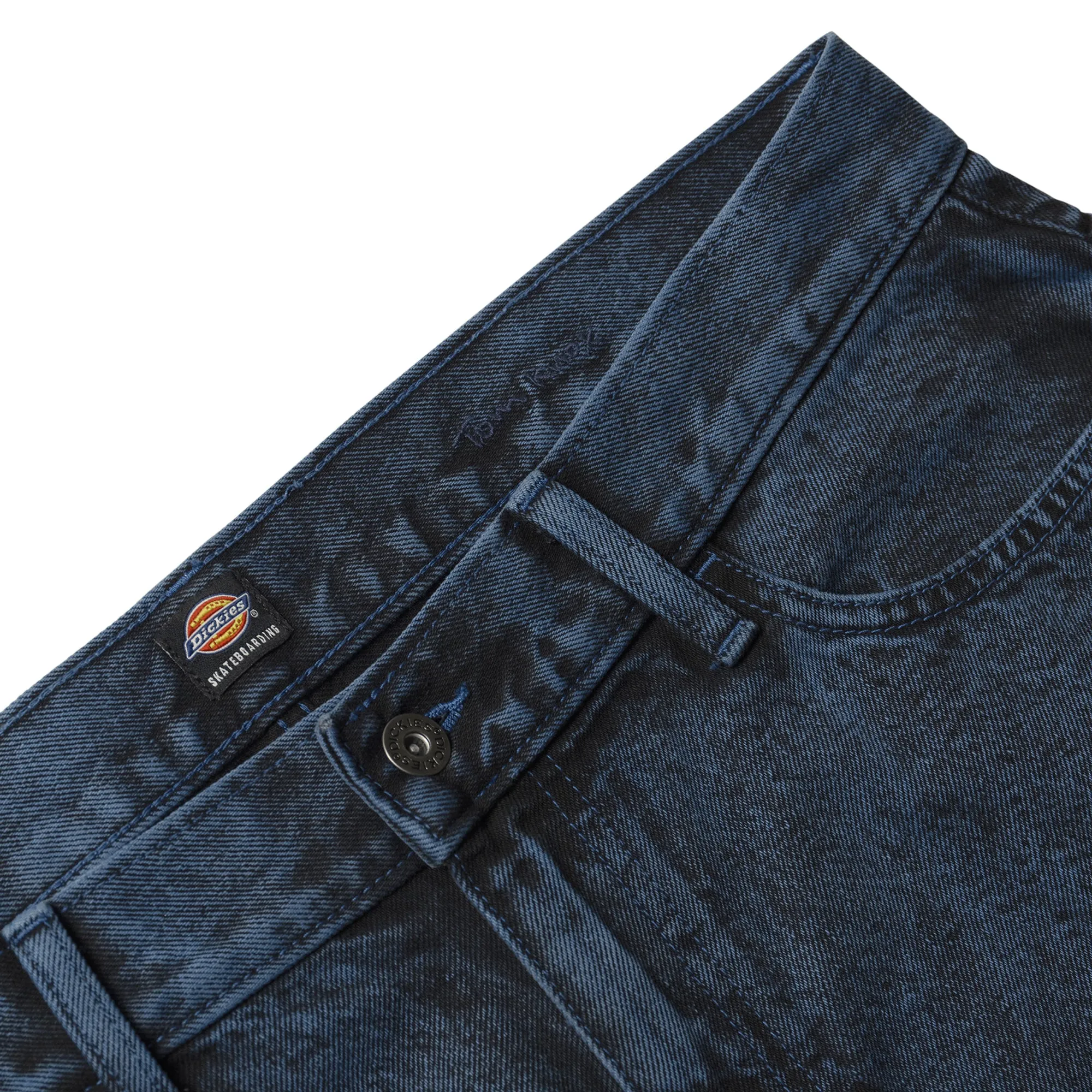 DICKIES TOM KNOX LOOSE DENIM JEANS DEEP BLUE