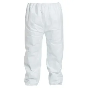 DuPont™ Tyvek® Pants with Elastic Waist, Open Ankles, X-Large, TY350S-XL