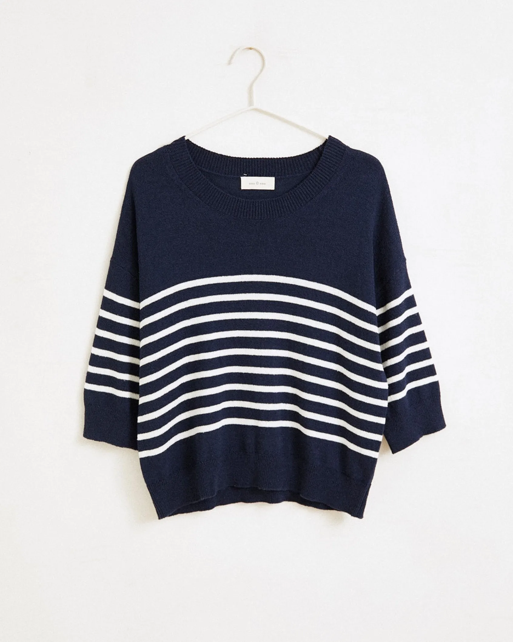 Ese O Ese Cruise Navy Stripe Knit