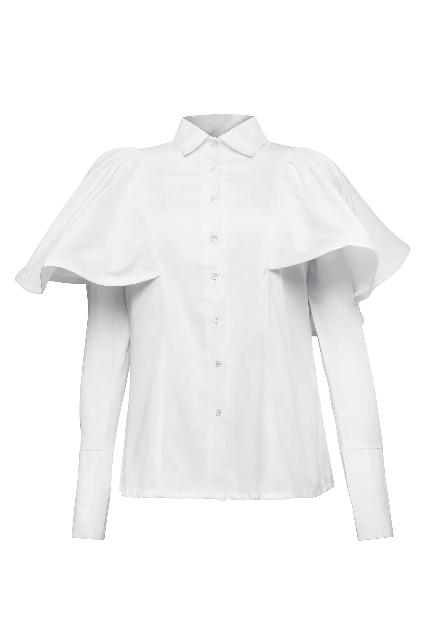 flowy Ruffled Shirt