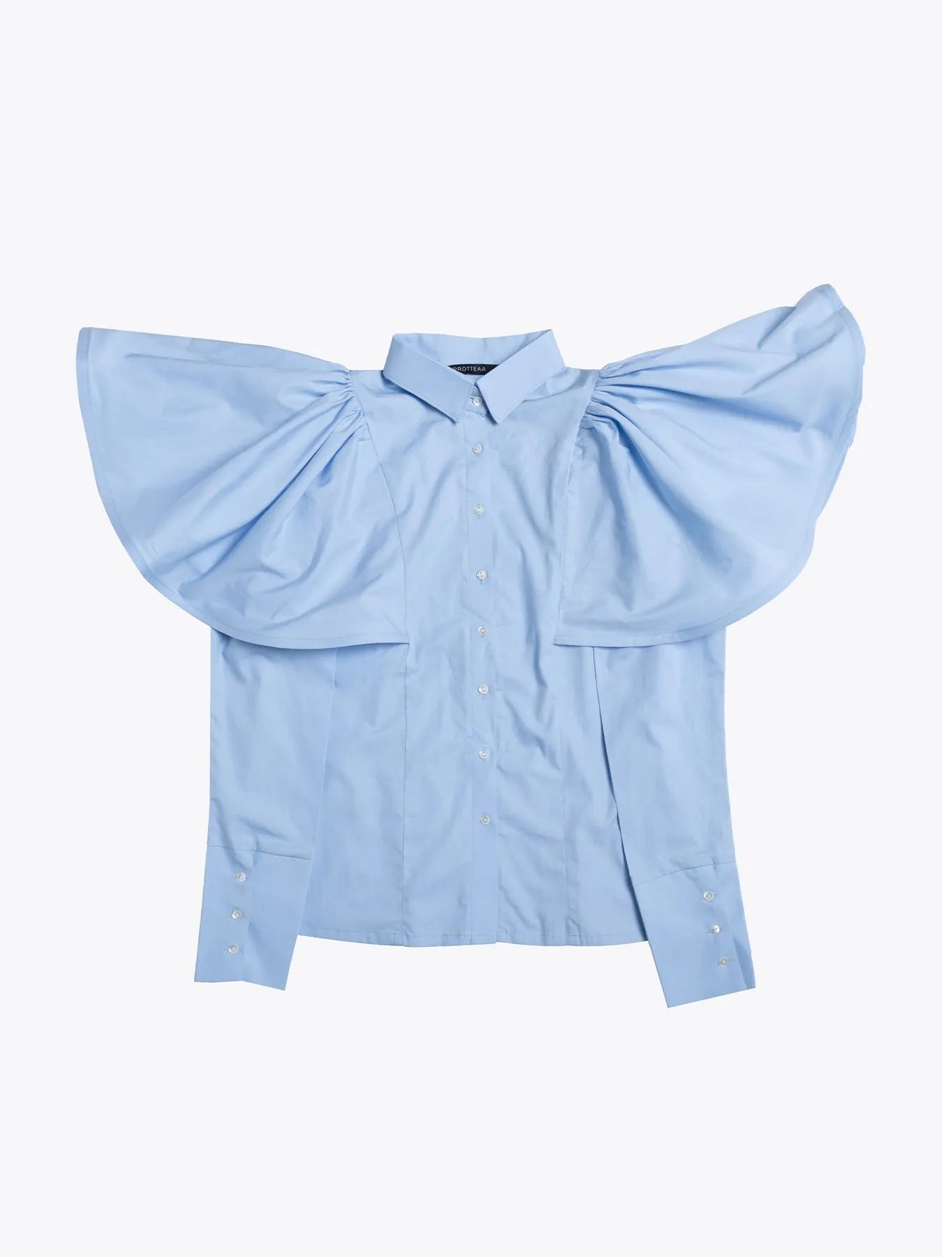 flowy Ruffled Shirt