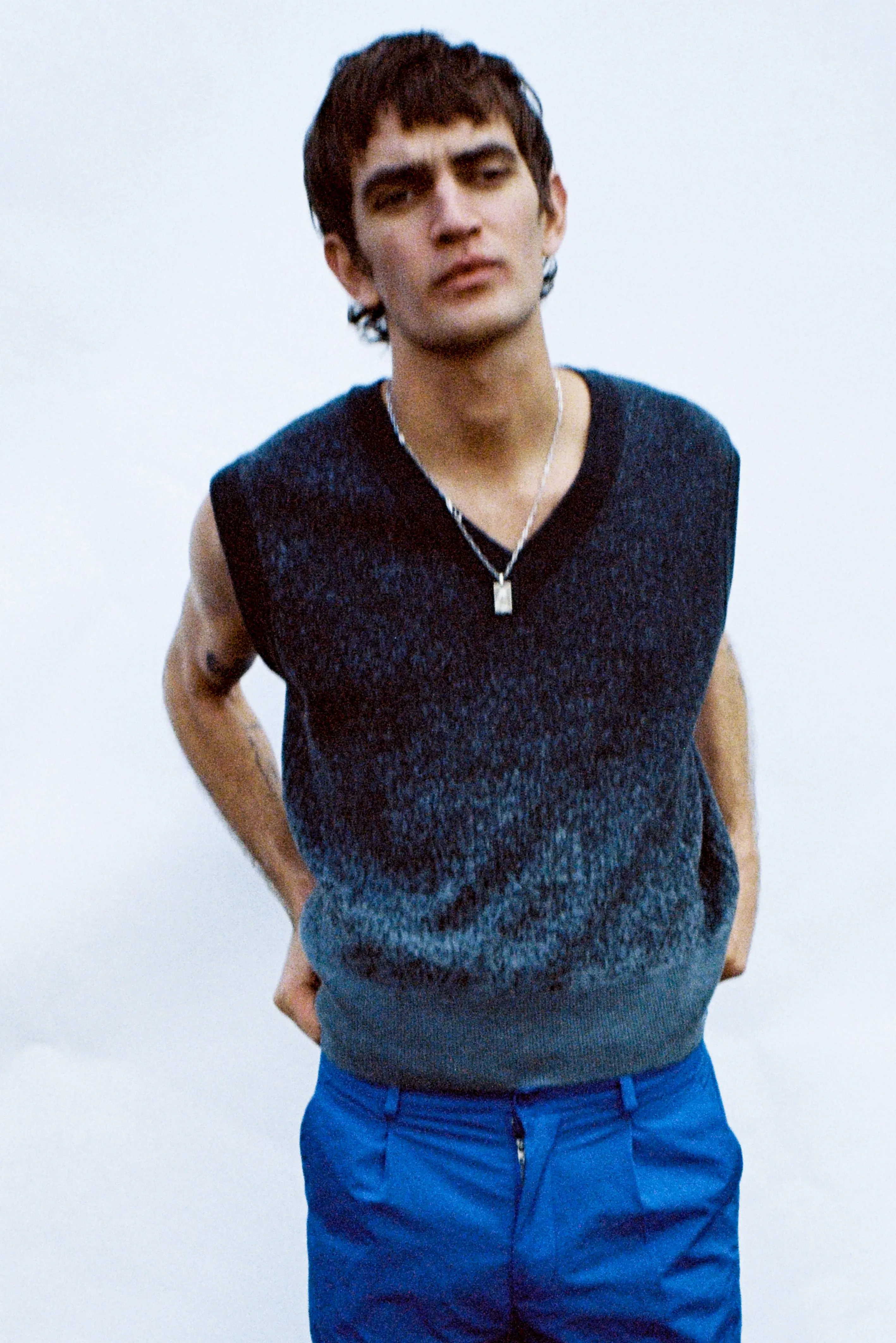 Gradient Knit Vest