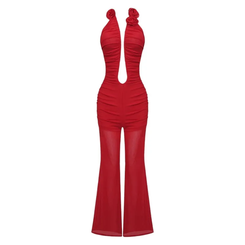 Hannah Mesh Jumpsuit