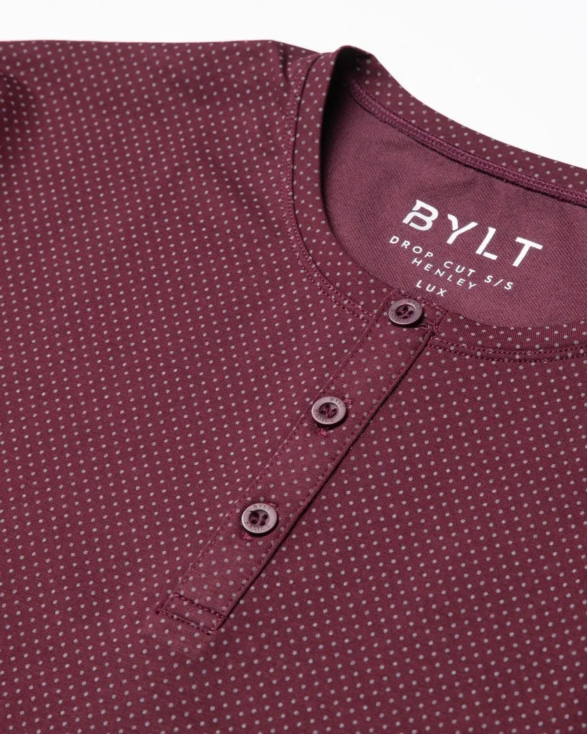 Henley Drop-Cut: LUX Microdot