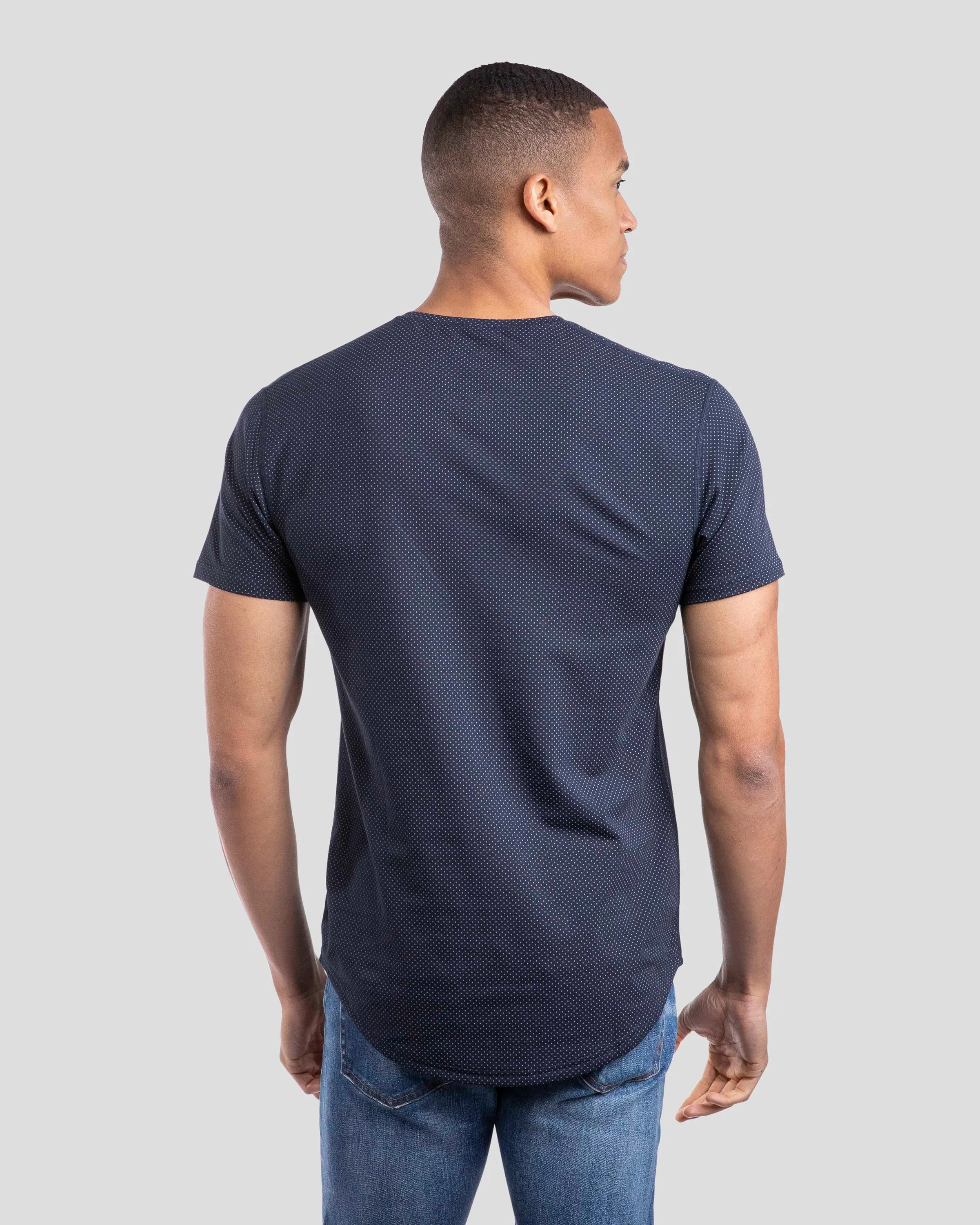 Henley Drop-Cut: LUX Microdot