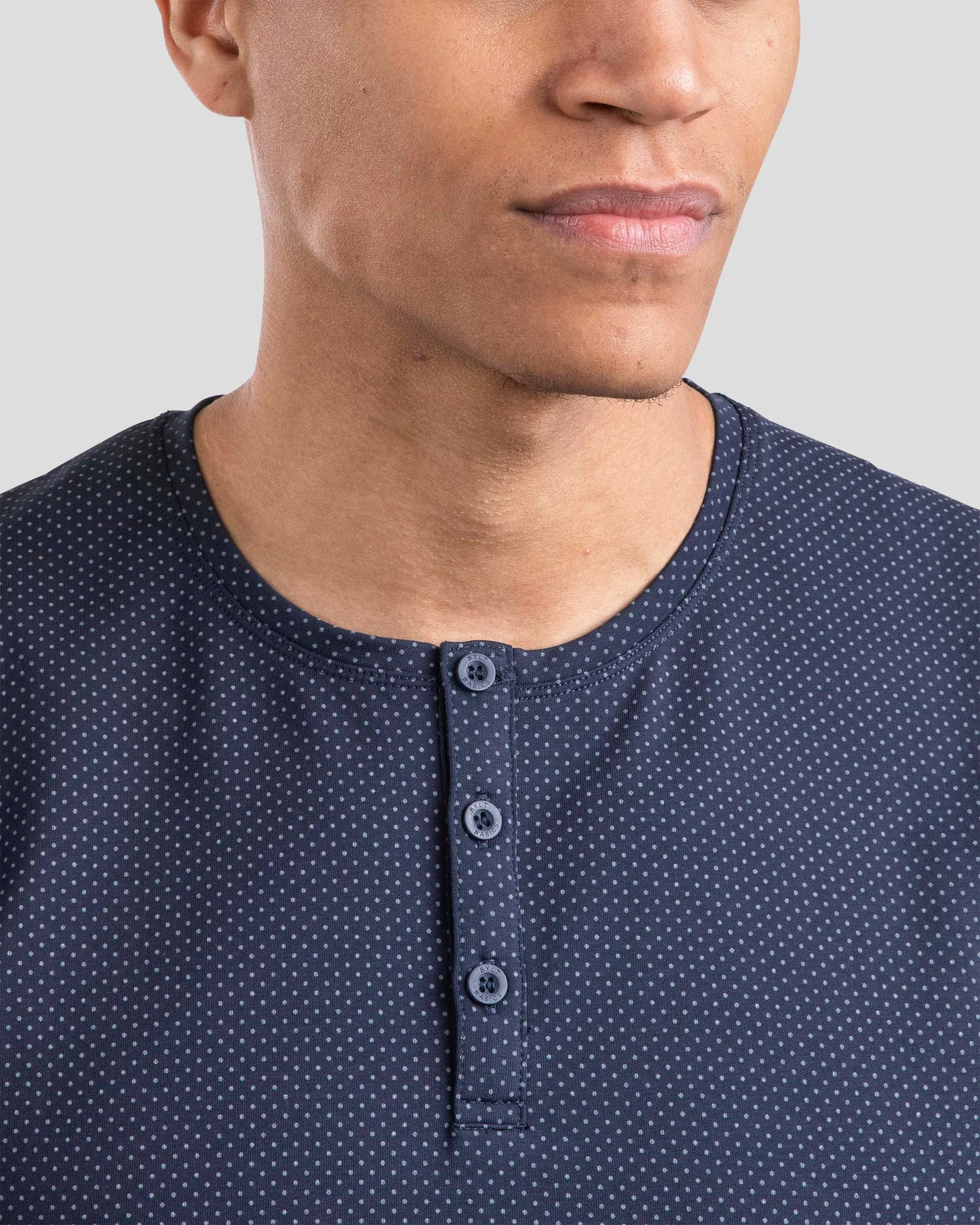 Henley Drop-Cut: LUX Microdot