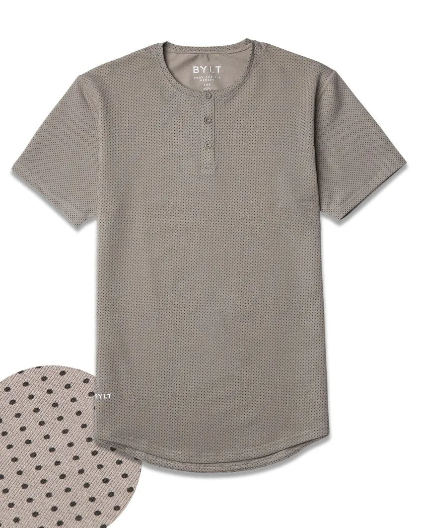 Henley Drop-Cut: LUX Microdot