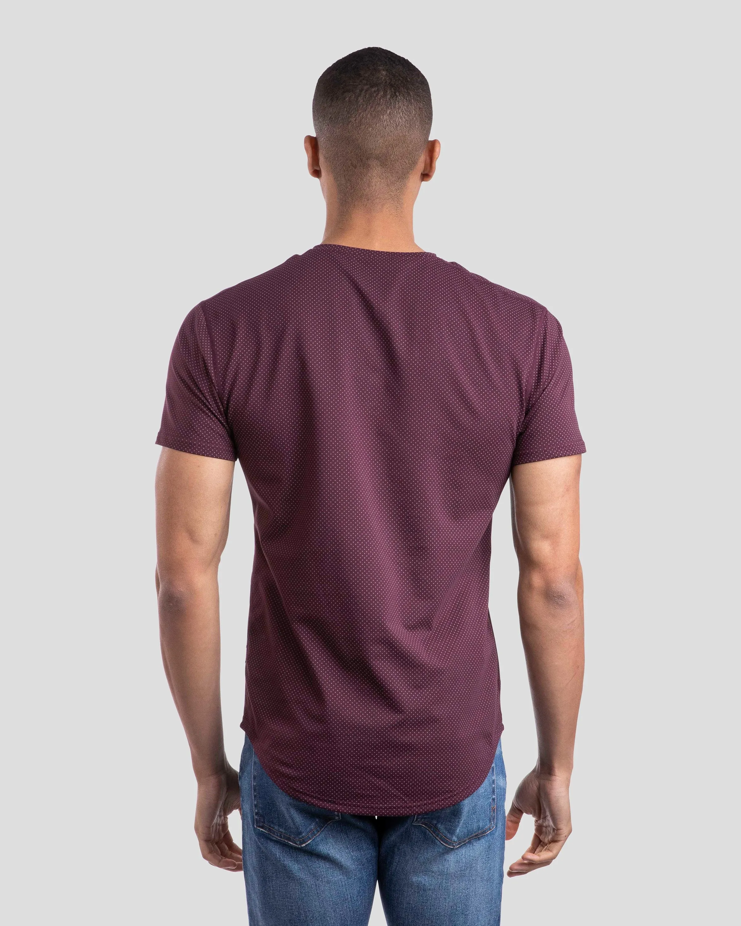 Henley Drop-Cut: LUX Microdot