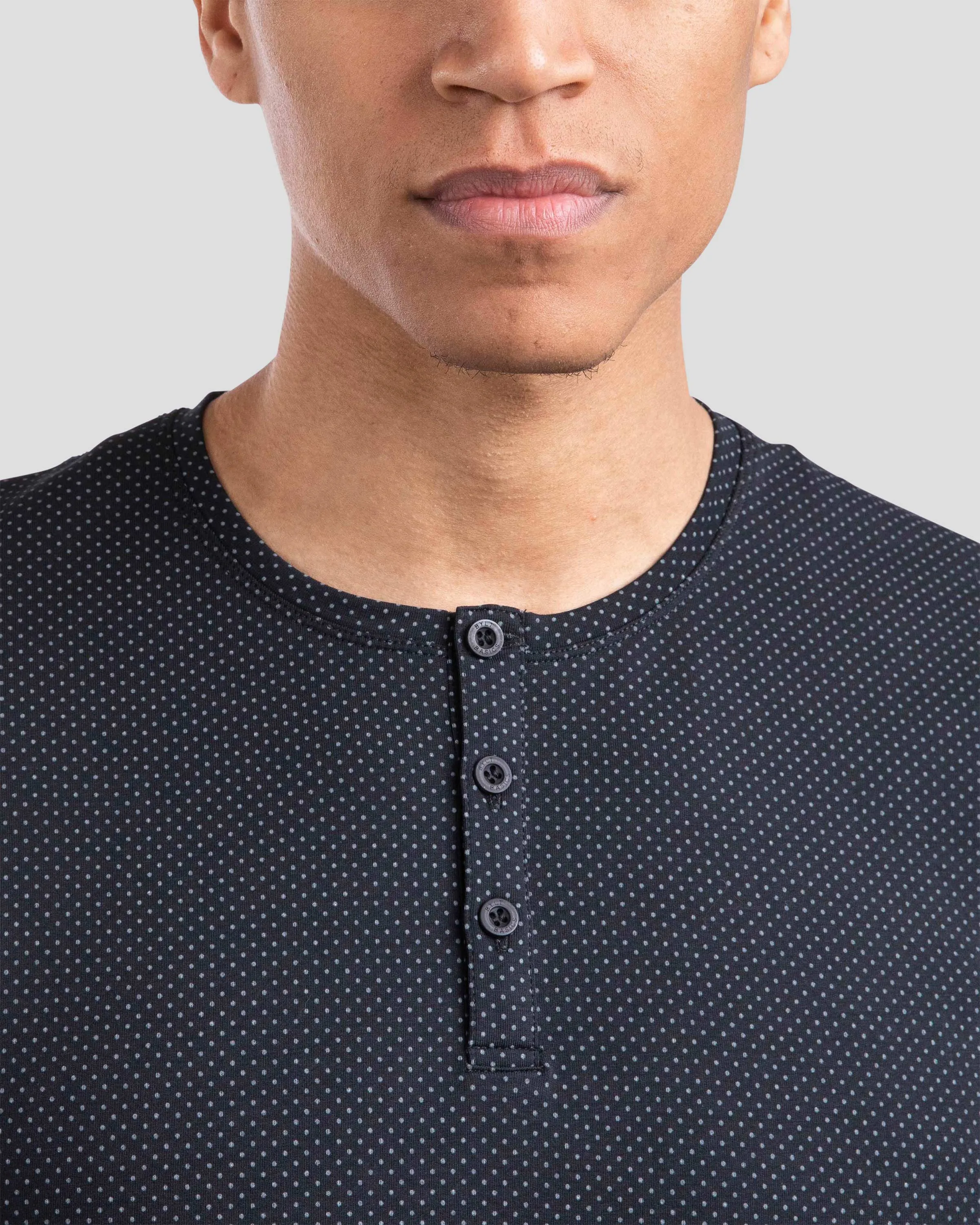Henley Drop-Cut: LUX Microdot