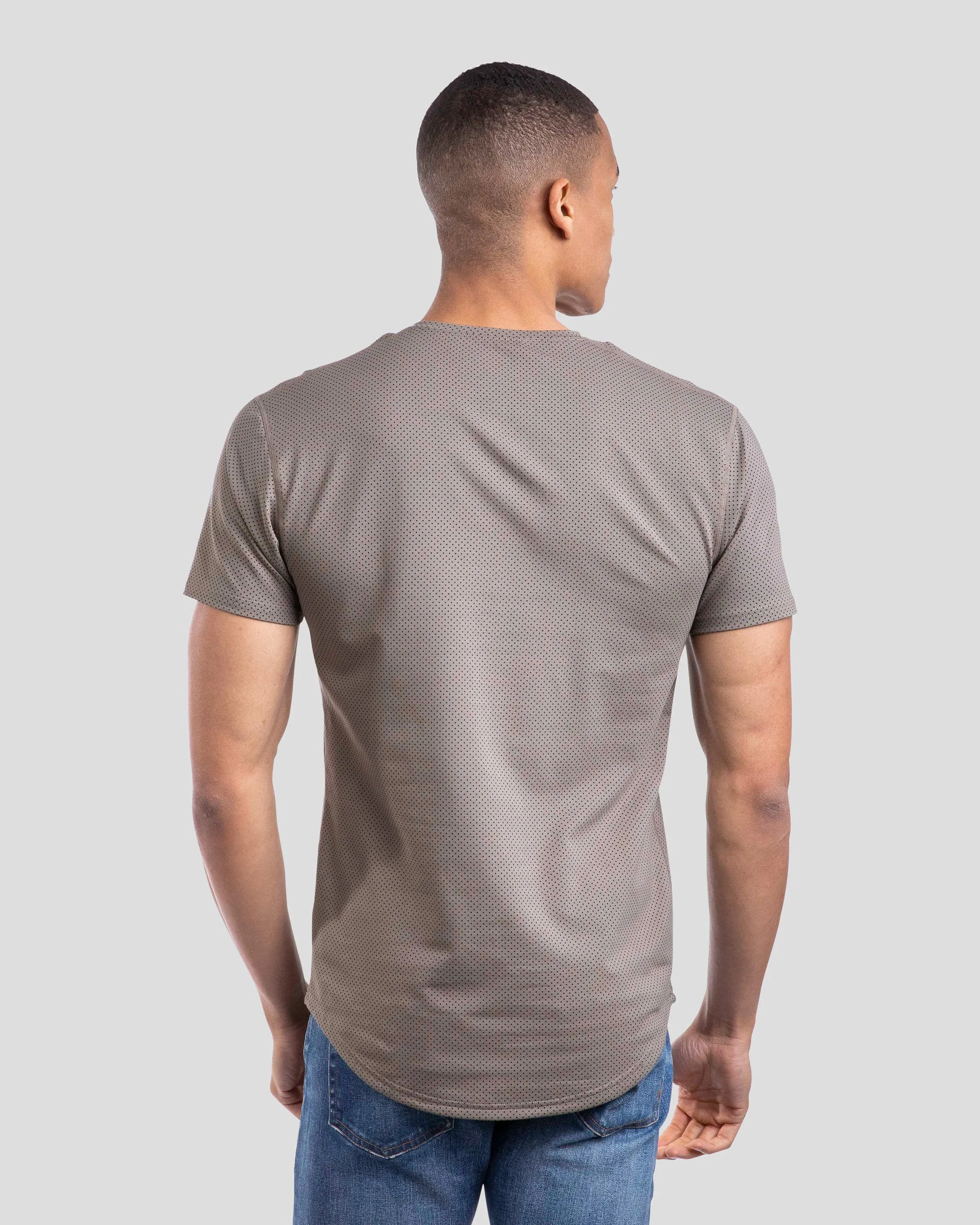 Henley Drop-Cut: LUX Microdot