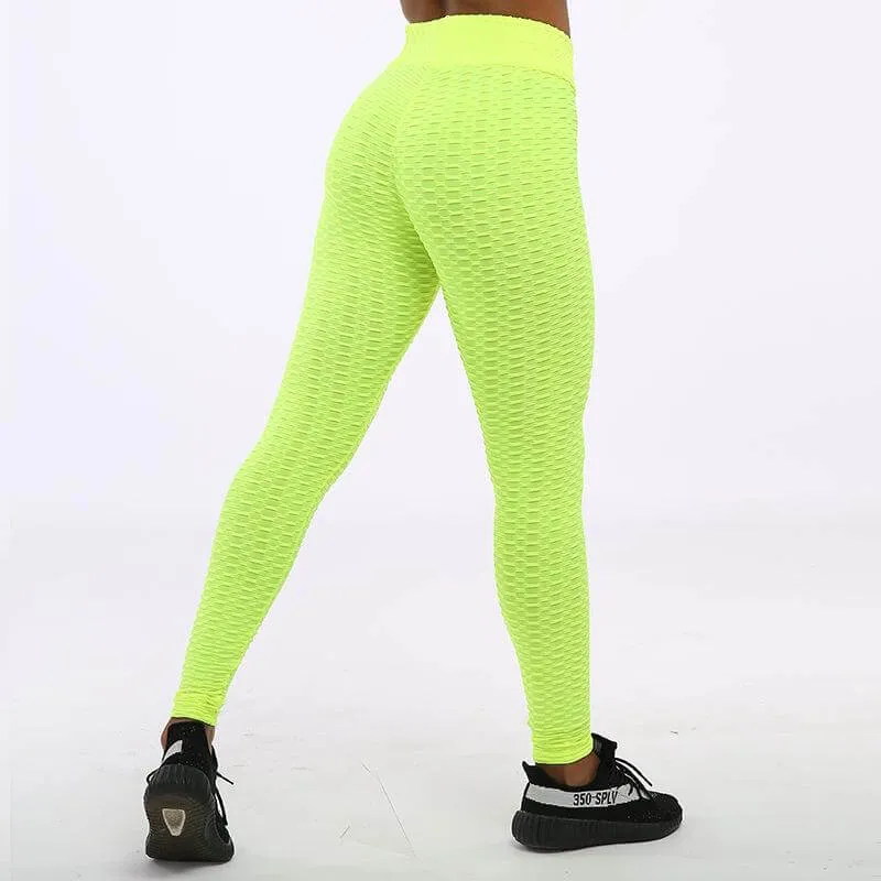 High Waist Tummy Control Anti Cellulite Leggings