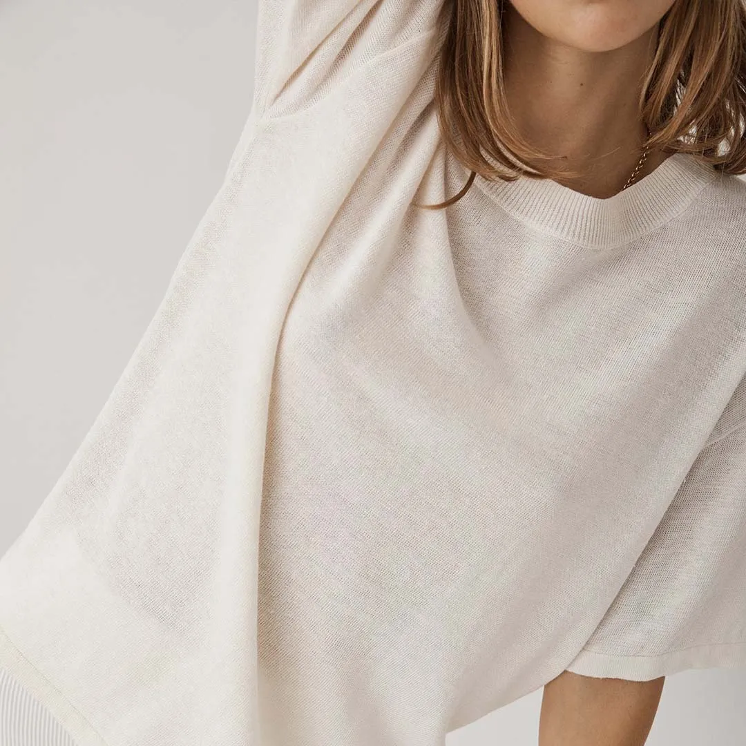 HUGO TSHIRT | CREAM