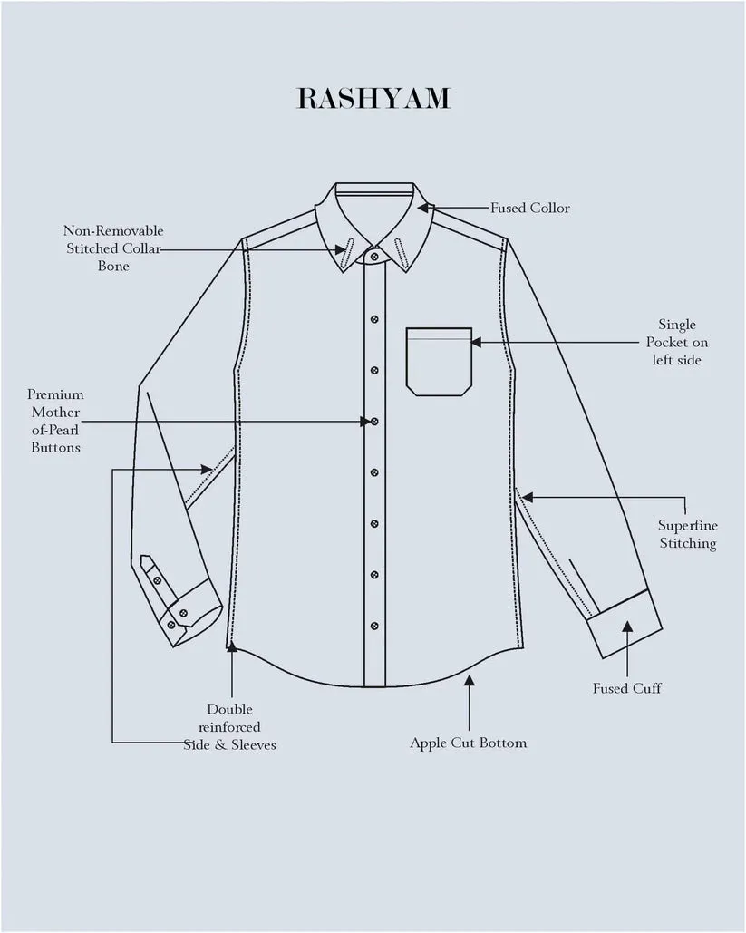 Luxurious Linen Cotton Tortilla Brown With White Line Shirt For Men