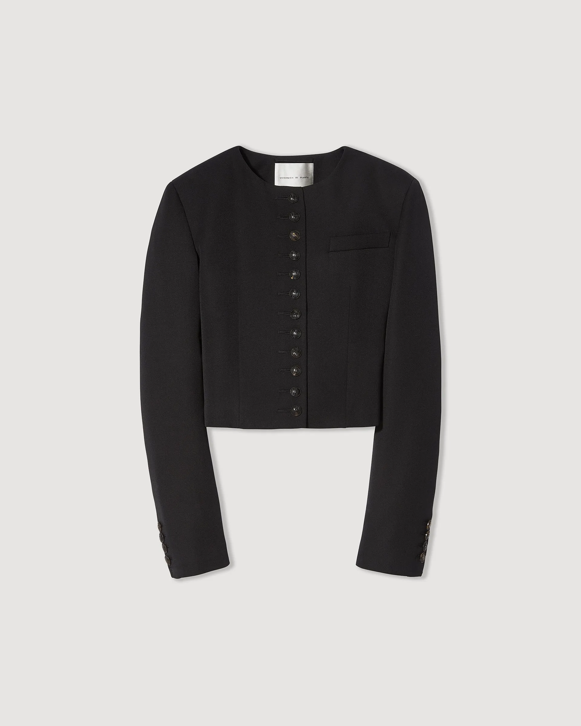 Maeve Jacket in Wool, Black