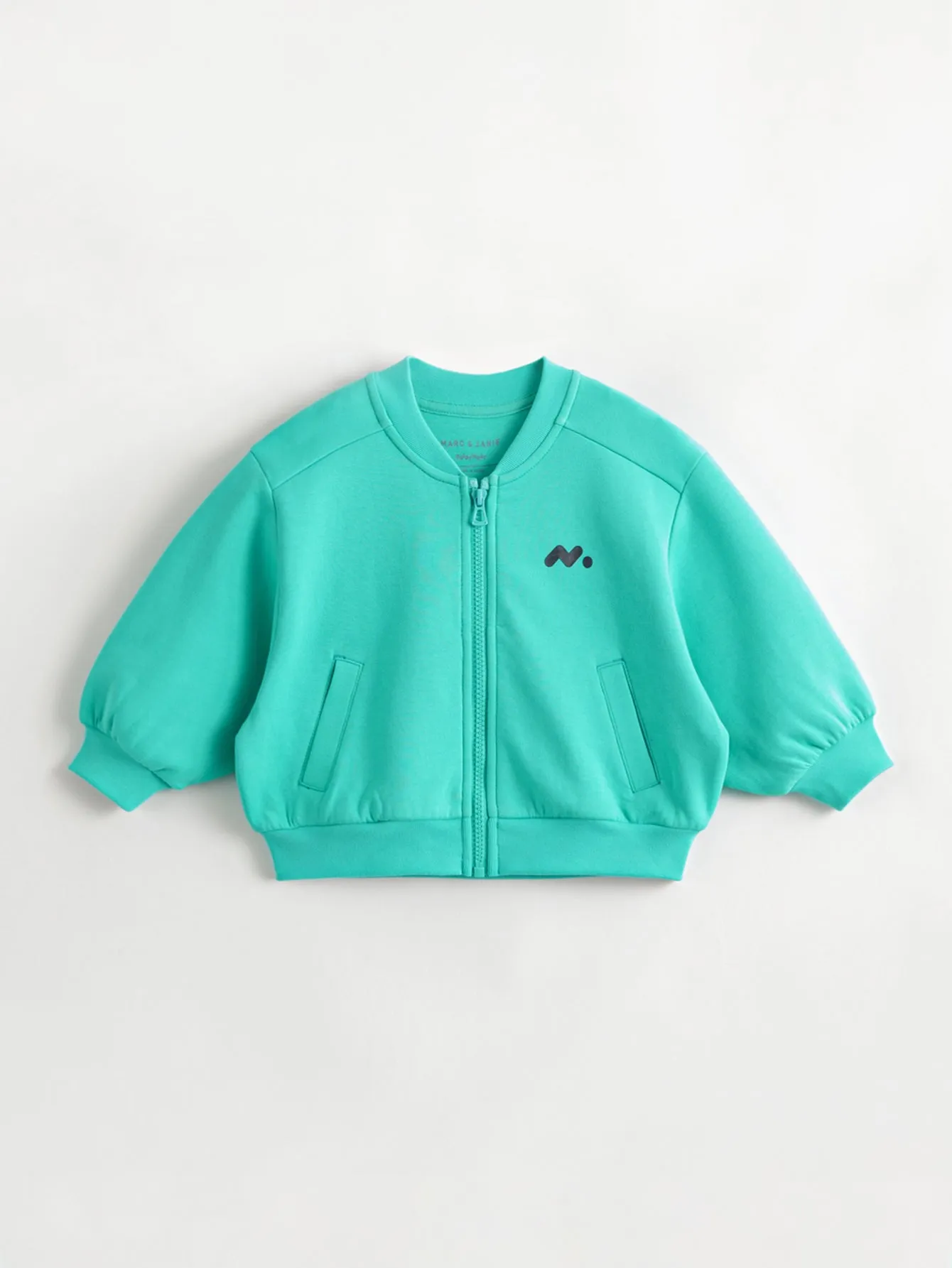 MARC & JANIE Boys Girls Baseball Zip Jacket 231297