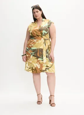 Melanie Lyne - Leaf Print Dress