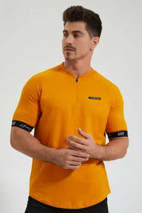 Mustard Henley T-Shirt