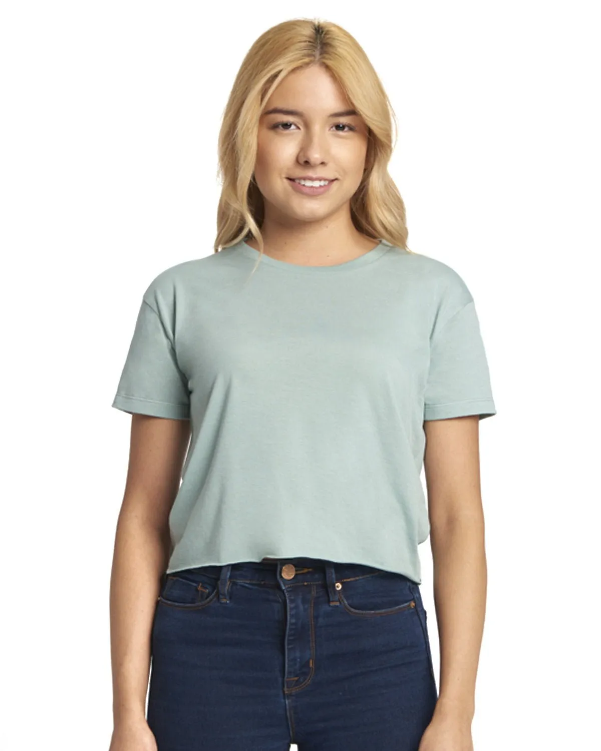 N5080-Next Level Apparel-STONEWASH GREEN
