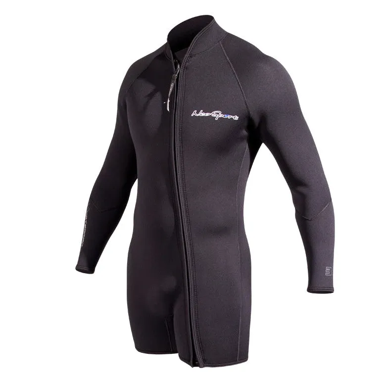 NeoSport 3mm Men's Premium Neoprene Waterman Wetsuit Jacket