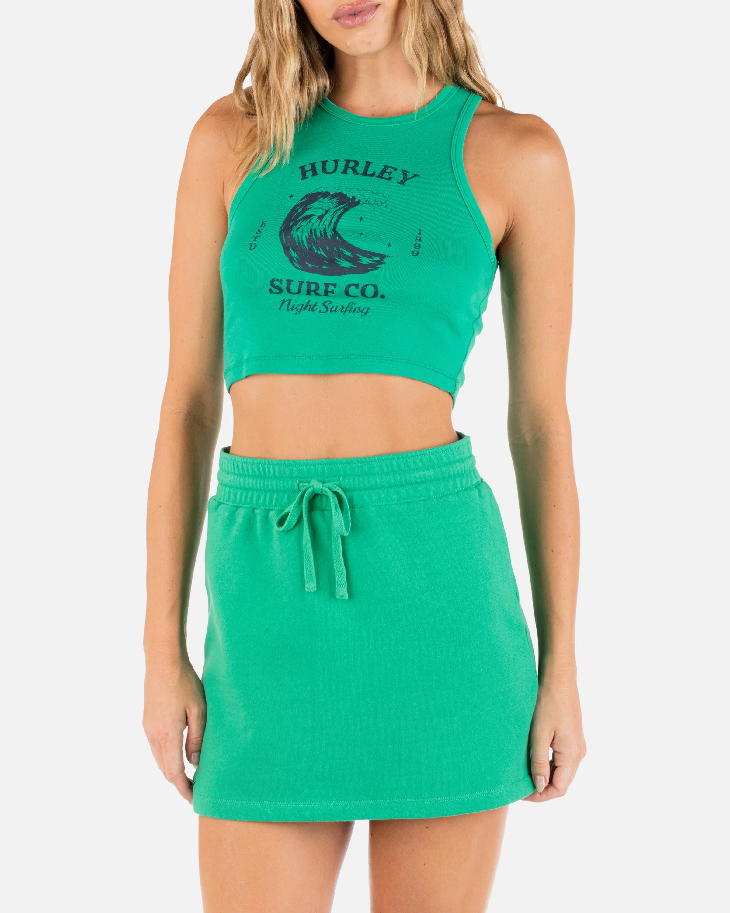 NIGHT SESSIONS CROPPED BABY TANK