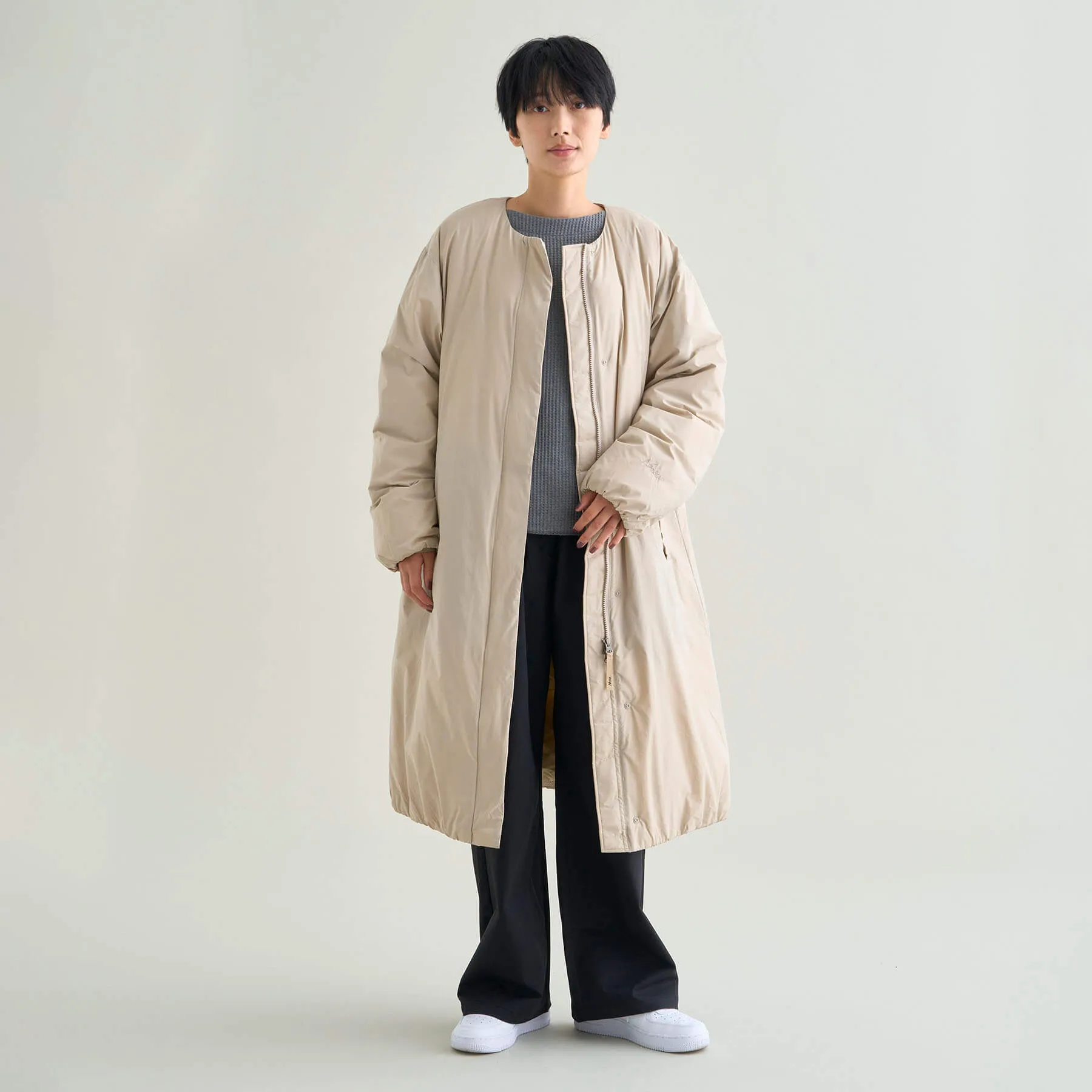NO COLLAR DOWN COAT(WOMEN)