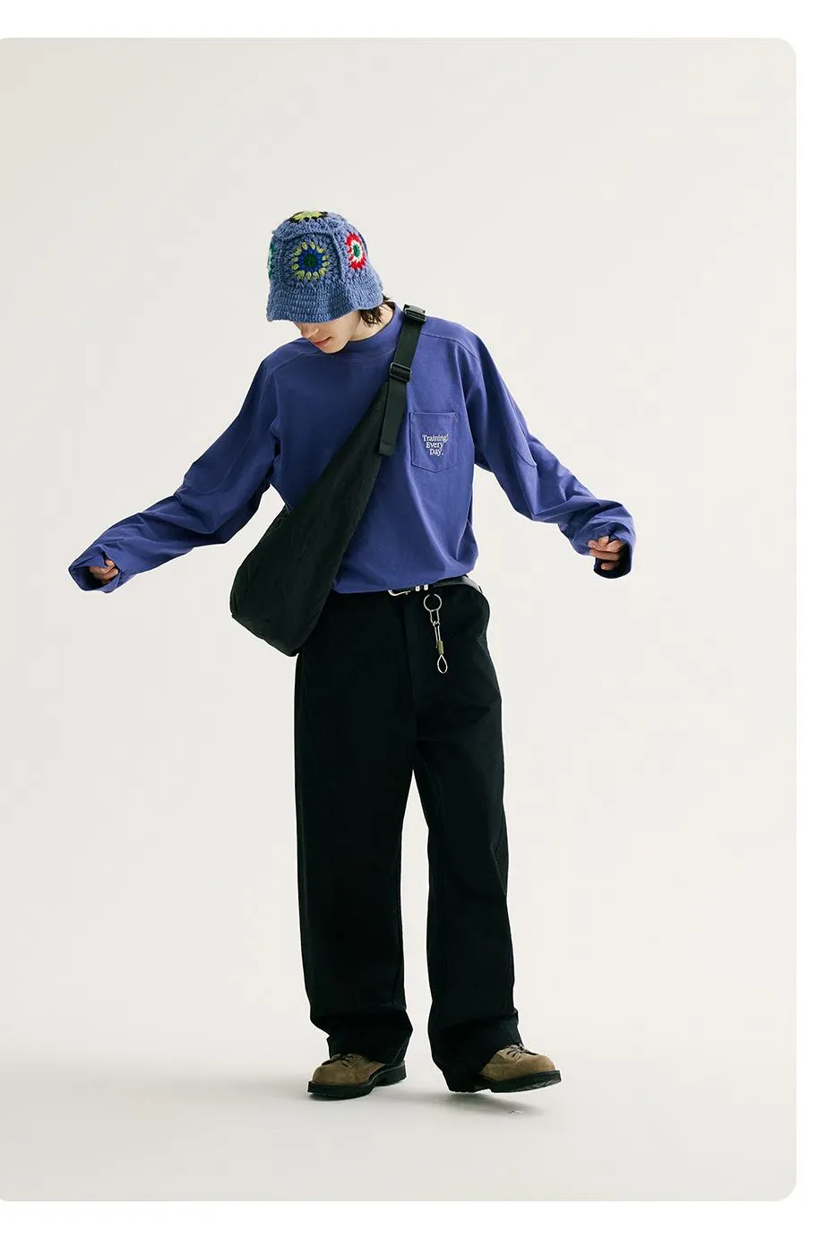 NORYBRAND ポケットオフショルダーTシャツ NGA017