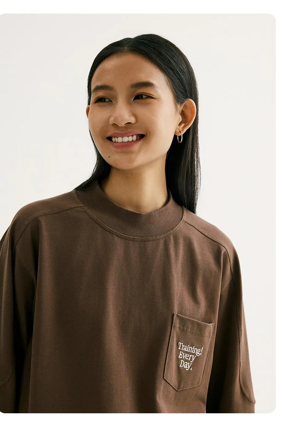 NORYBRAND ポケットオフショルダーTシャツ NGA017