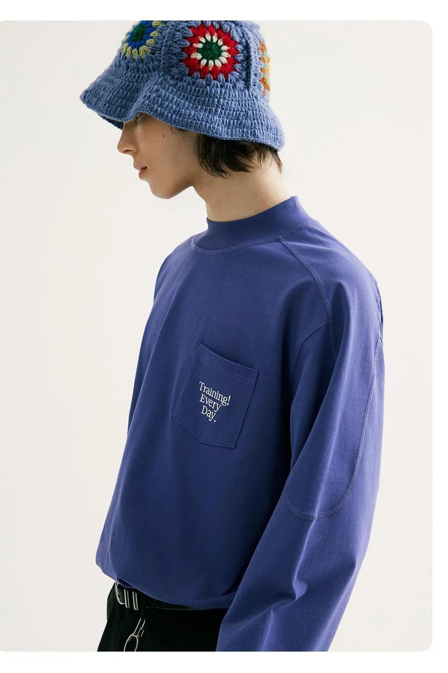NORYBRAND ポケットオフショルダーTシャツ NGA017