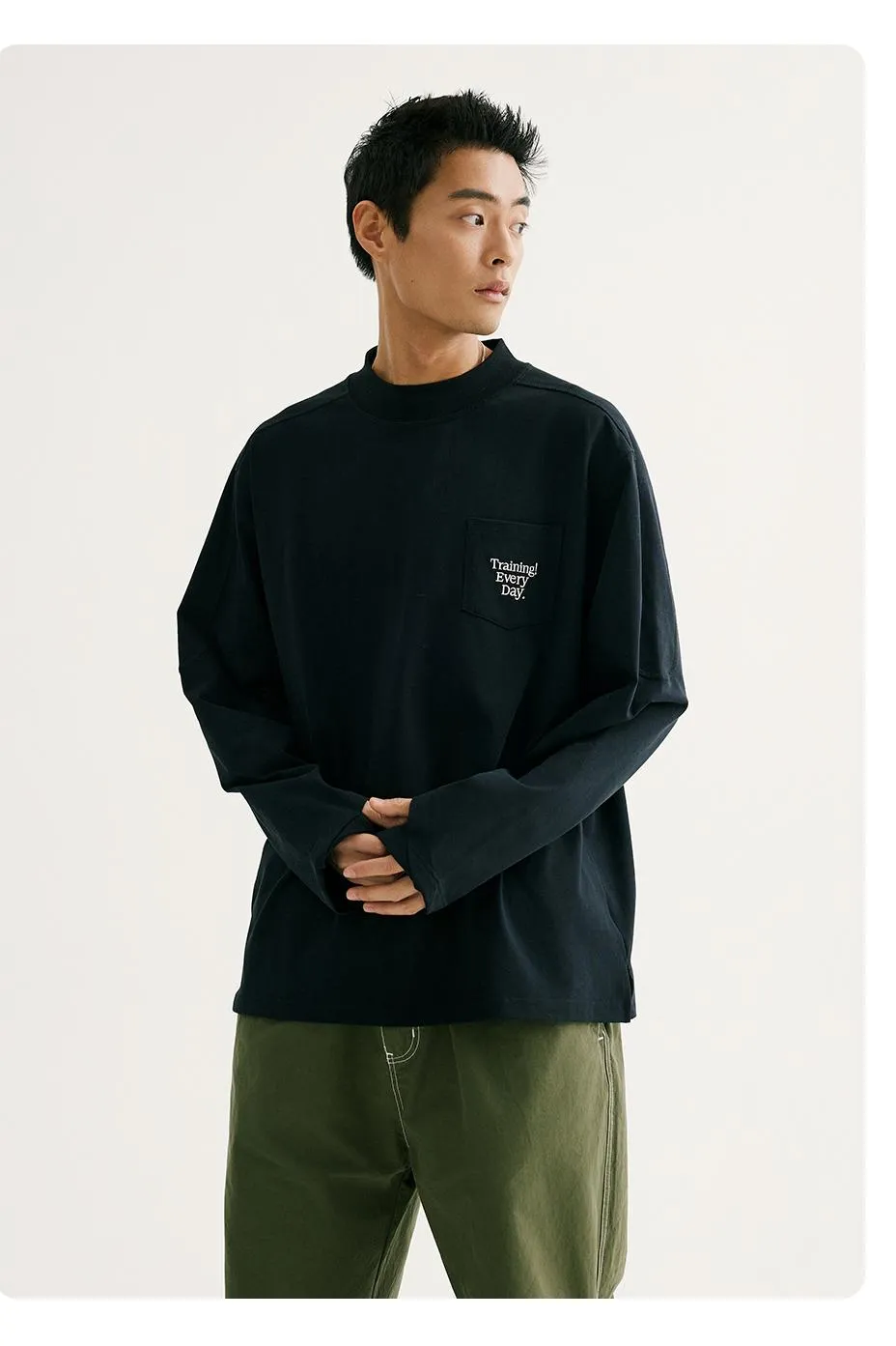 NORYBRAND ポケットオフショルダーTシャツ NGA017