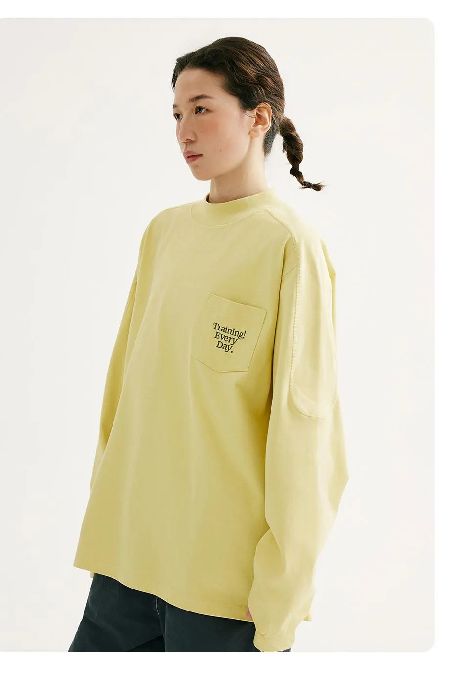 NORYBRAND ポケットオフショルダーTシャツ NGA017