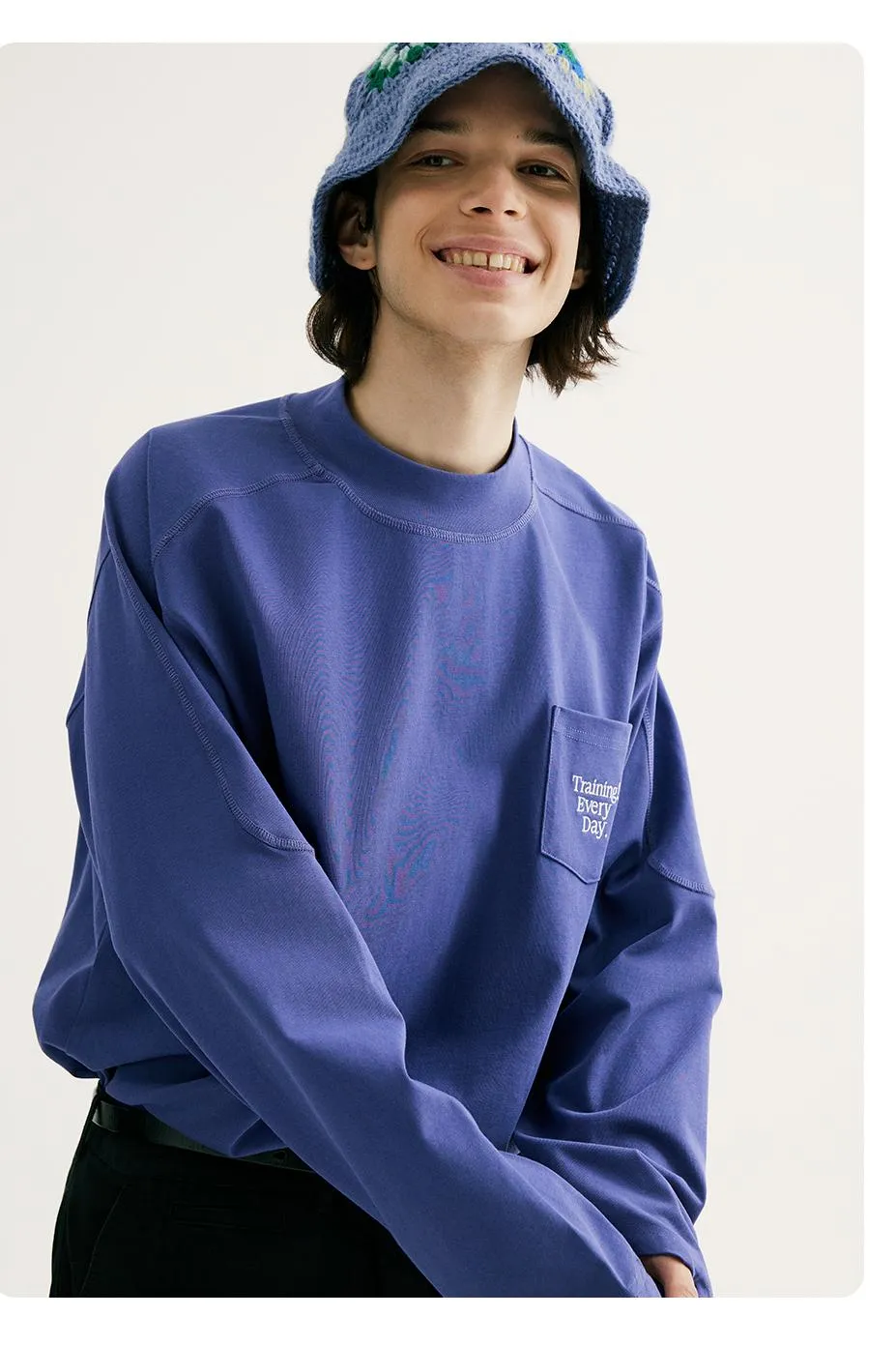 NORYBRAND ポケットオフショルダーTシャツ NGA017
