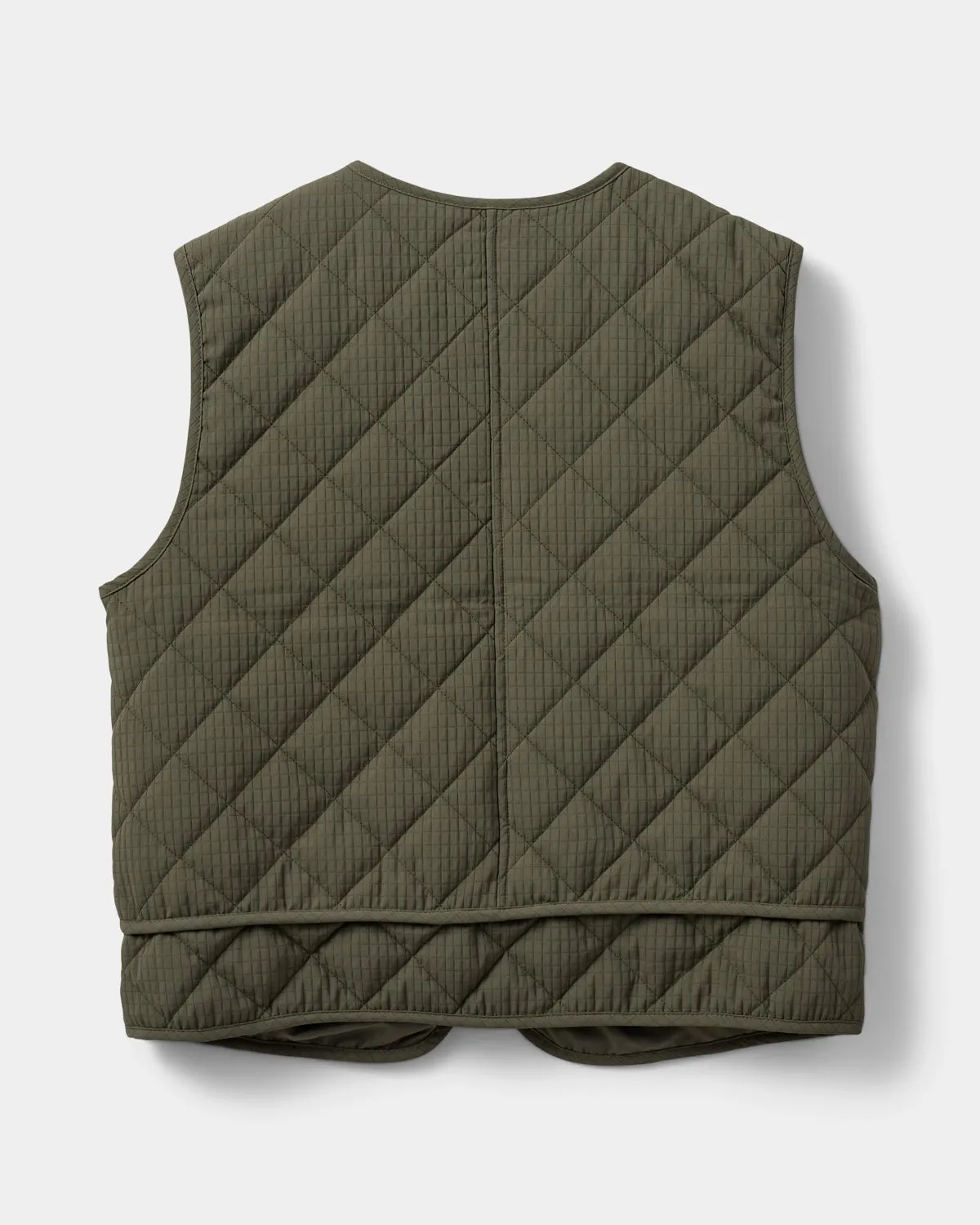 OLGASW VEST - Dark green