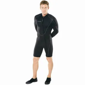 Open Box Henderson Man Thermoprene Long Sleeve 3mm Shorty / Jacket (Front Zip) Scuba Diving Wetsuit - XLarge