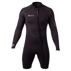 Open Box Henderson Man Thermoprene Long Sleeve Shorty / Jacket (Front Zip) 7mm Scuba Wetsuit-XSmall