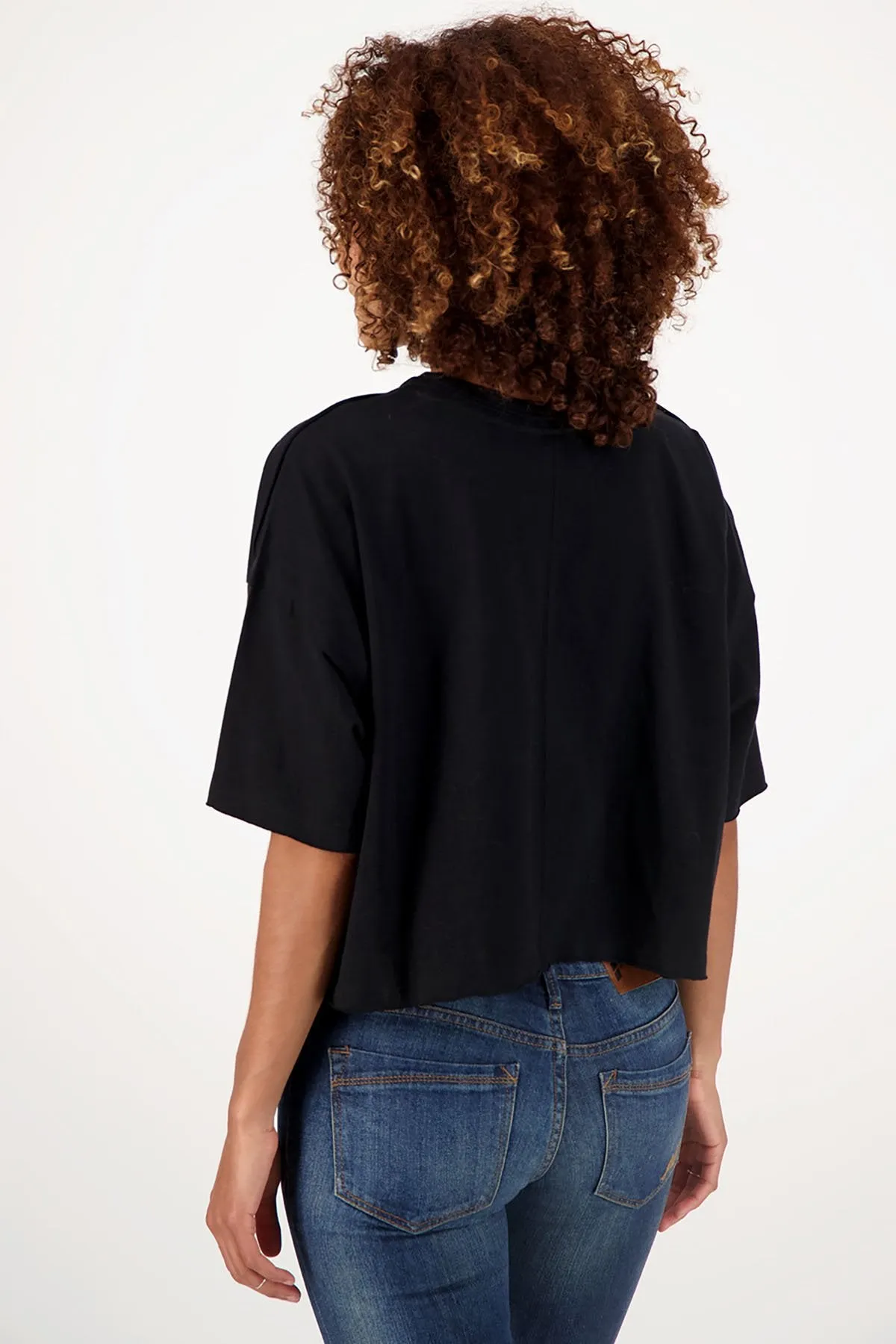 Organic Cotton Cropped Pocket Tee