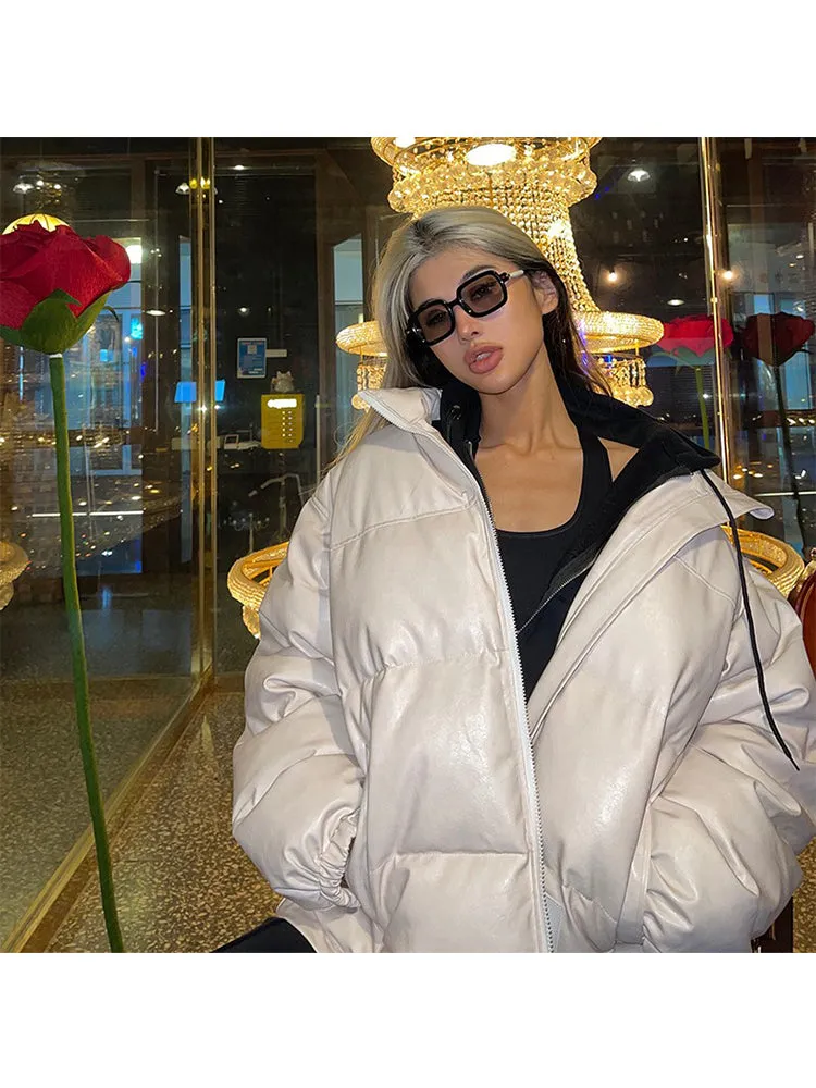 PrettyDragon stand collar bread clothes female winter thickened cotton clothes cotton short jacket