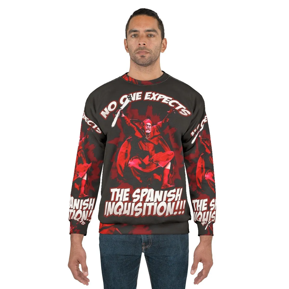 "Funny No One Expects The Spanish Inquisition Sweatshirt"